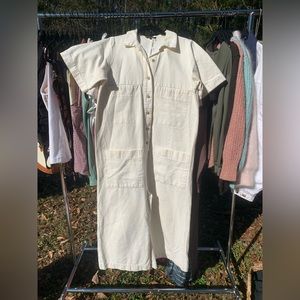 Ilana Kohn Cream Jumpsuit